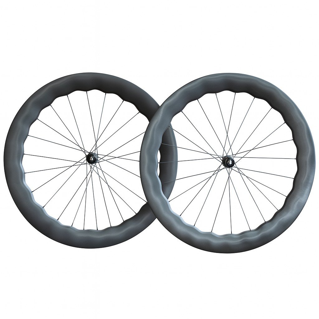 Handmade R-AERO 60/65mm Carbon Wielset