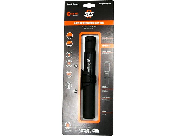 Sks AIRFLEX Explorer CLIK TEC Black Handpomp - Afbeelding 3