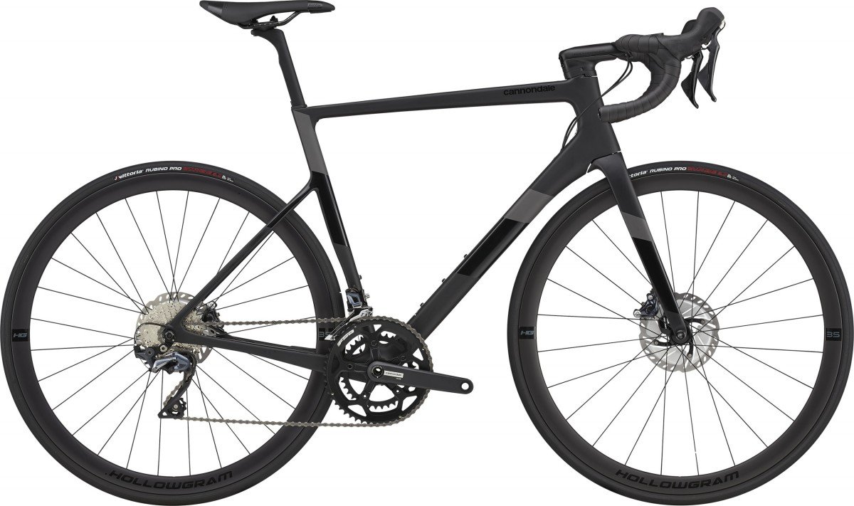 Occasion Cannondale SuperSix Evo Ultegra Disc Matte Black Heren